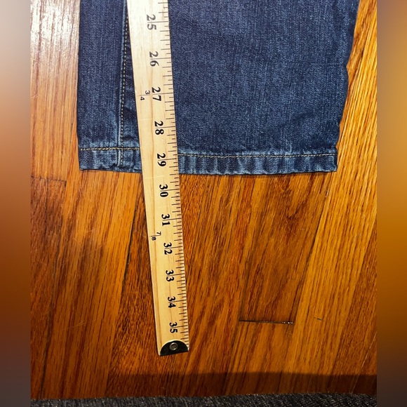 Vintage Polo Ralph Lauren relaxed bootcut Jean Womens size 2 X 30 rigid denim - Picture 10 of 11